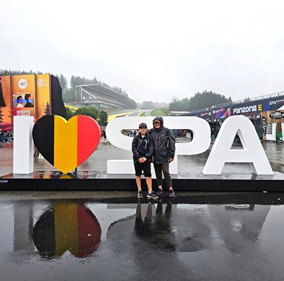 Formule 1: Michèla naar de Grand Prix van België 