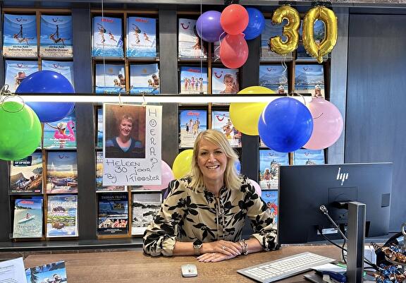 Heleen 30 jaar bij Klooster Reizen! 