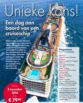Unieke kans: Scheepsbezoek 3 november op de MSC Preziosa!